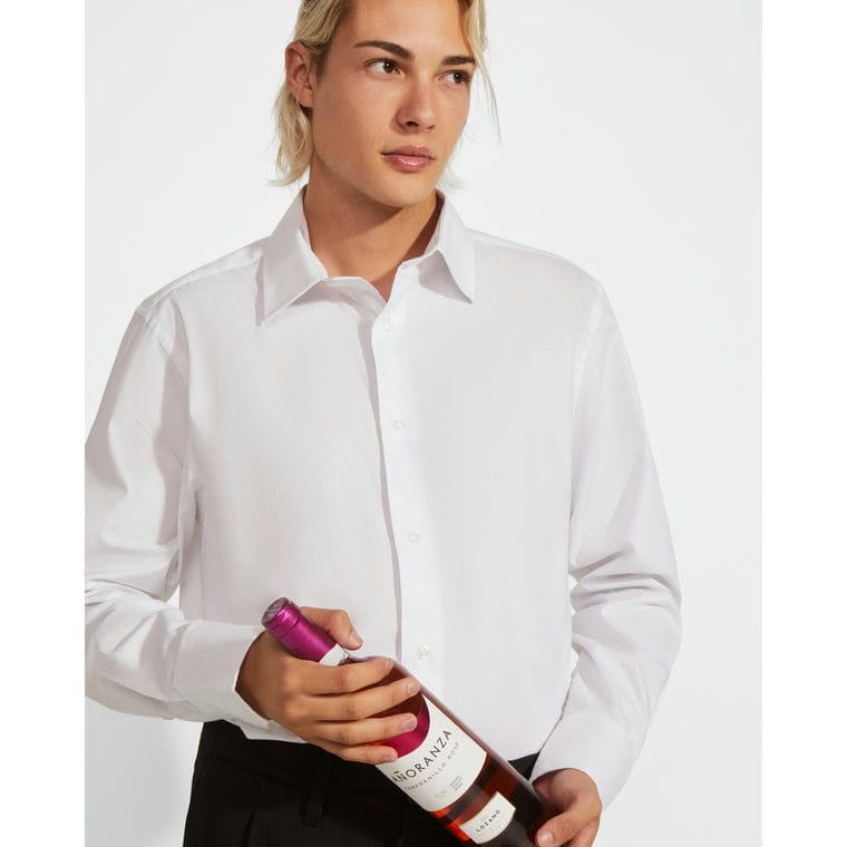 Cămașă pentru bărbați MOSCU ALB L