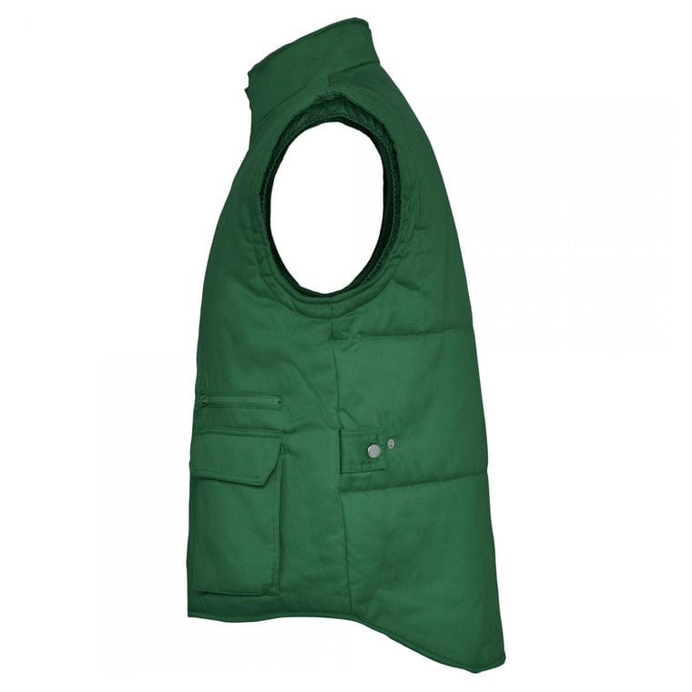 Vestă pentru bărbați ALMANZOR VERDE STICLĂ M