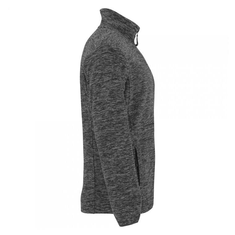 Jachetă polar pentru bărbați ARTIC NEGRU MELANJ L