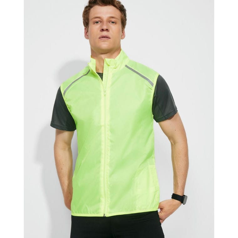 Vestă Unisex JANNU GALBEN FLUORESCENT XS