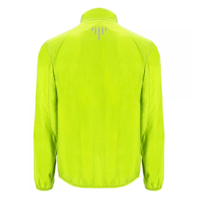 Jachetă anti vânt pentru bărbați GLASGOW GALBEN FLUORESCENT XXL