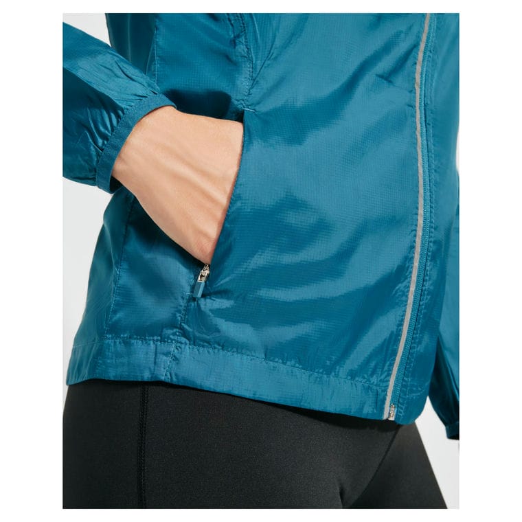 Jachetă anti vânt pentru femei GLASGOW WOMAN ALBASTRU ROYAL L