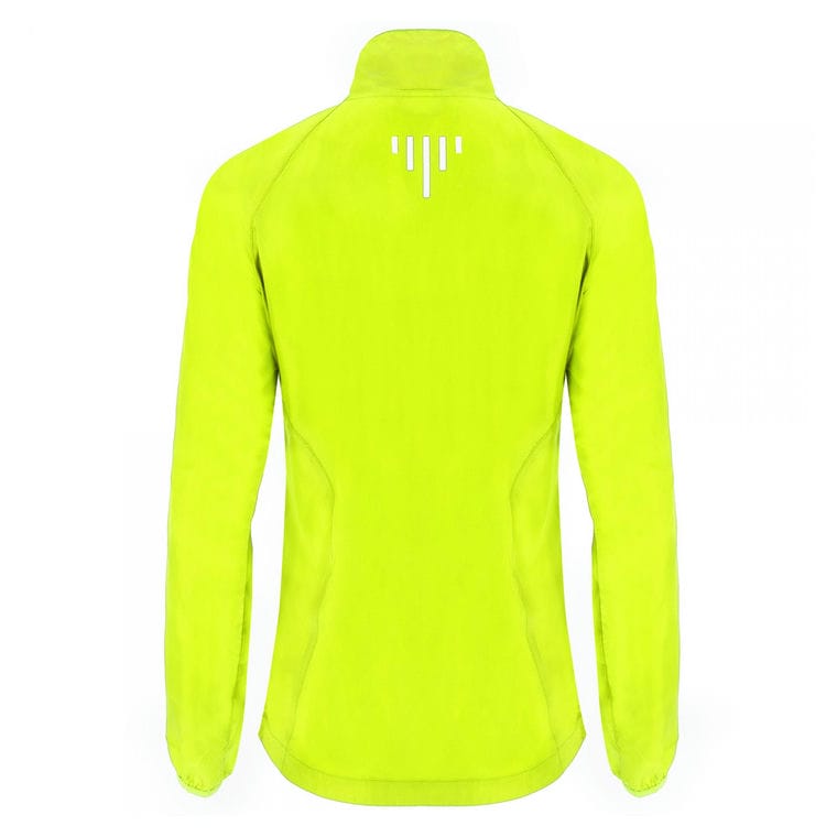 Jachetă anti vânt pentru femei GLASGOW WOMAN GALBEN FLUORESCENT S