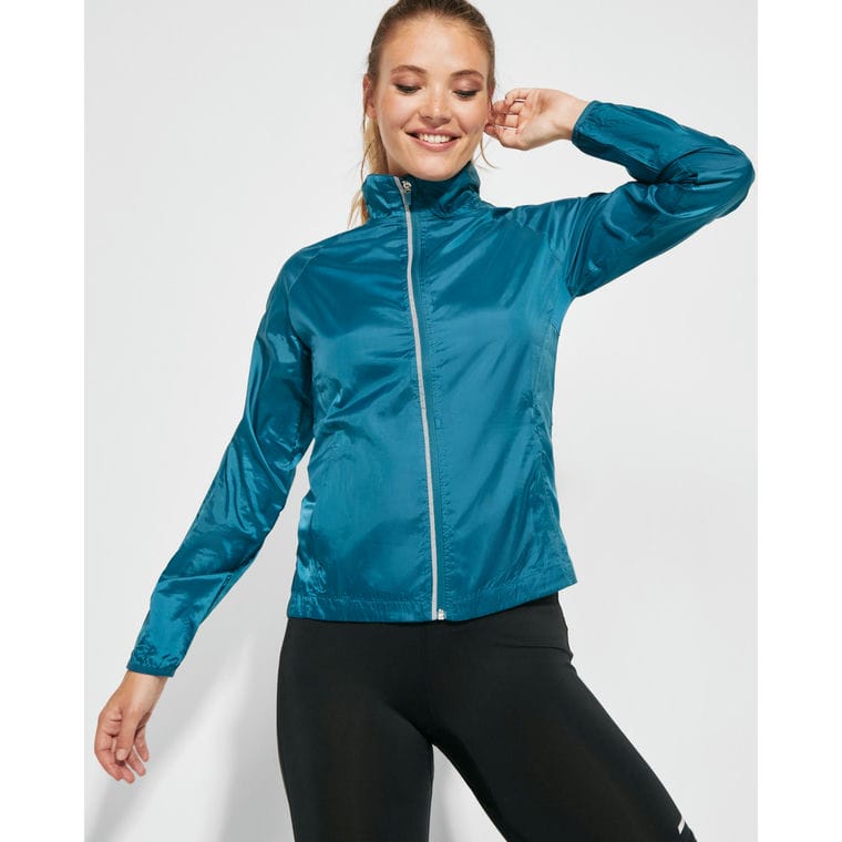 Jachetă anti vânt pentru femei GLASGOW WOMAN ALBASTRU ROYAL L