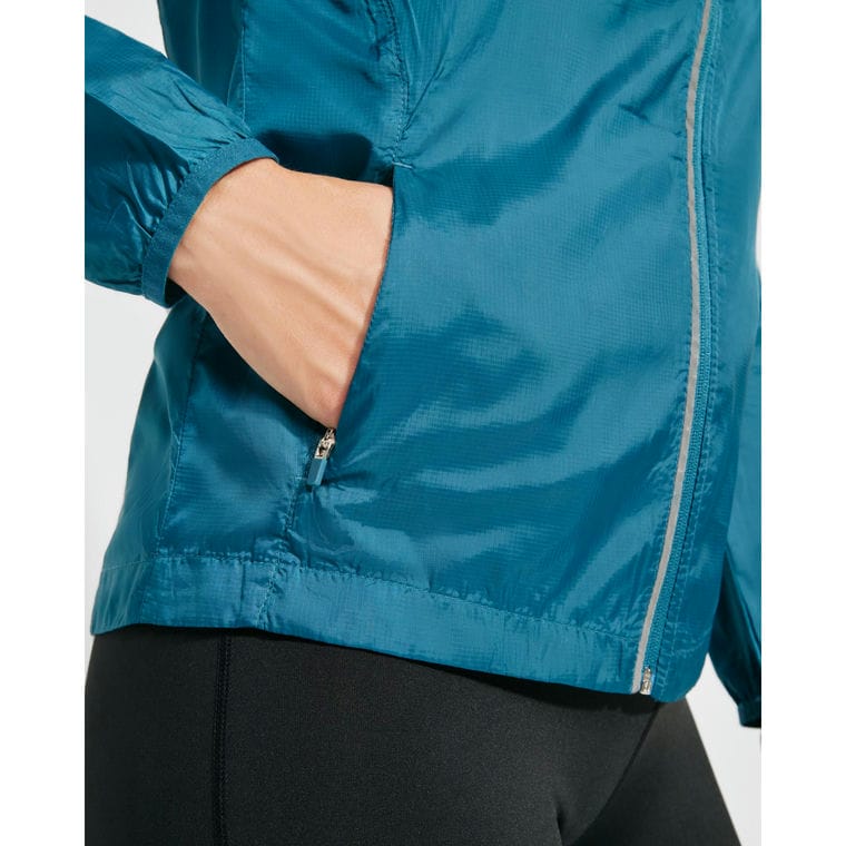 Jachetă anti vânt pentru femei GLASGOW WOMAN ALBASTRU ROYAL L