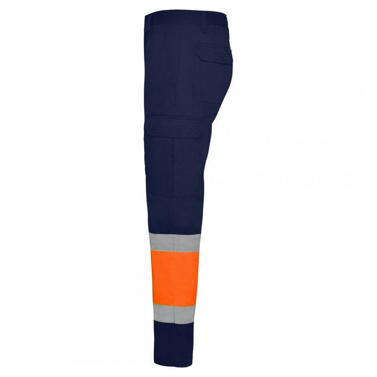 Pantaloni lungi cu bandă reflectorizantă NAOS BLEUMARIN BLEUMARIN Mărime 52
