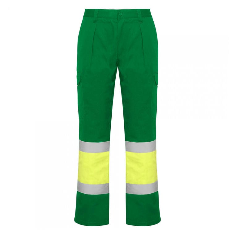 Pantaloni lungi cu bandă reflectorizantă SOAN VERDE GRĂDINĂ