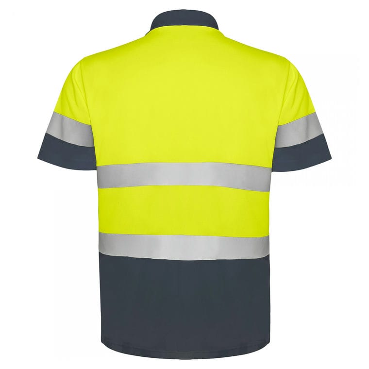 Tricou polo mânecă scurtă cu bandă reflectorizantă PolarIS PLUMB PLUMB 4XL