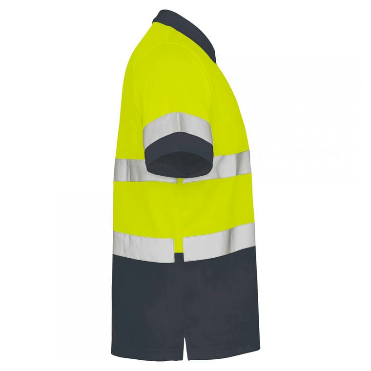 Tricou polo mânecă scurtă cu bandă reflectorizantă PolarIS PLUMB PLUMB 4XL