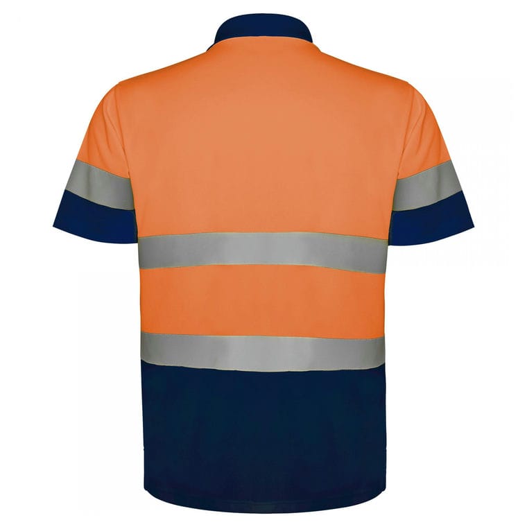 Tricou polo mânecă scurtă cu bandă reflectorizantă PolarIS BLEUMARIN BLEUMARIN 4XL