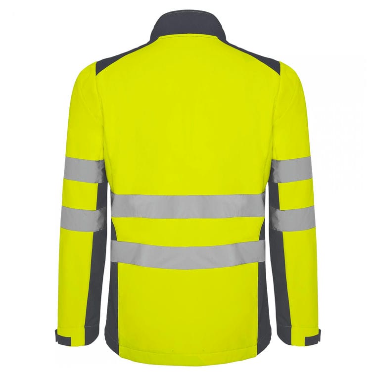 Jachetă soft shell cu bandă reflectorizantă ANTARES PLUMB PLUMB L