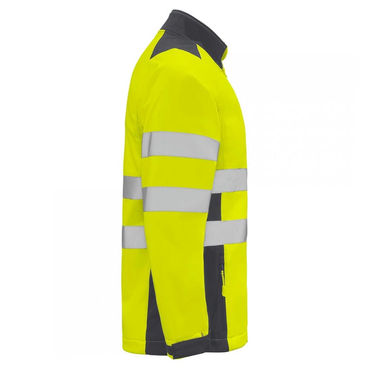 Jachetă soft shell cu bandă reflectorizantă ANTARES PLUMB PLUMB L