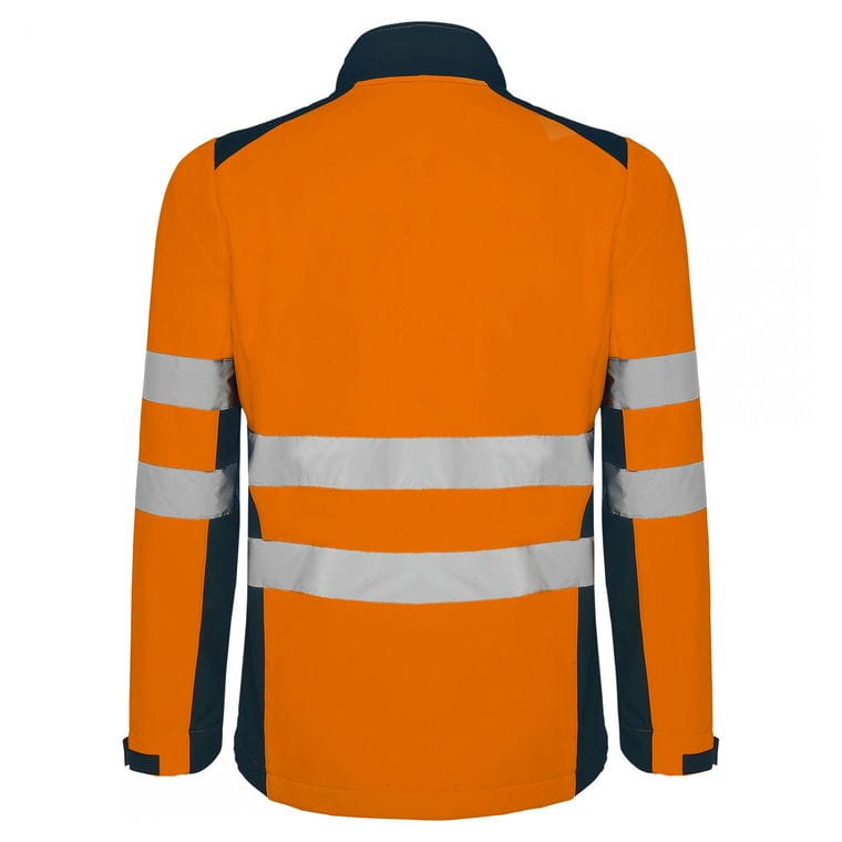 Jachetă soft shell cu bandă reflectorizantă ANTARES BLEUMARIN BLEUMARIN XXL