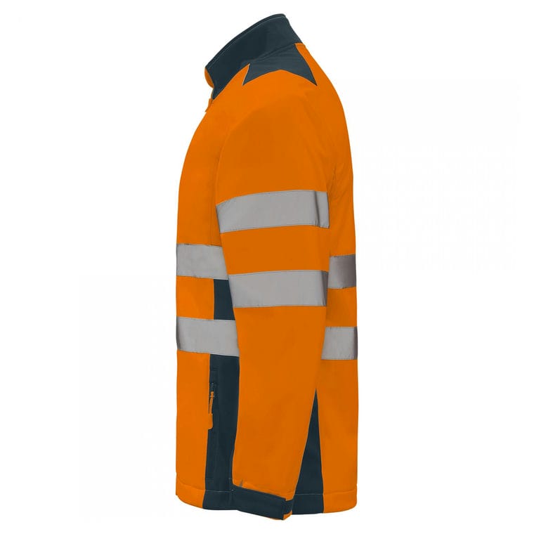 Jachetă soft shell cu bandă reflectorizantă ANTARES BLEUMARIN BLEUMARIN XXL