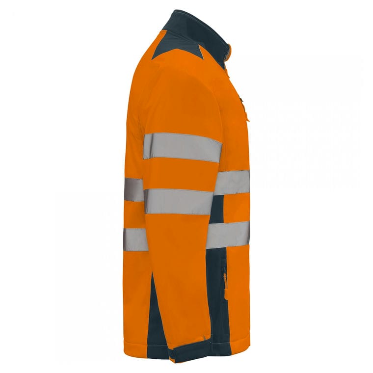 Jachetă soft shell cu bandă reflectorizantă ANTARES BLEUMARIN BLEUMARIN XXL