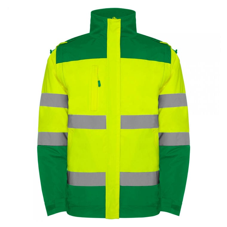 Geacă cu bandă reflectorizantă EPSYLON VERDE GRĂDINĂ VERDE GRĂDINĂ 4XL