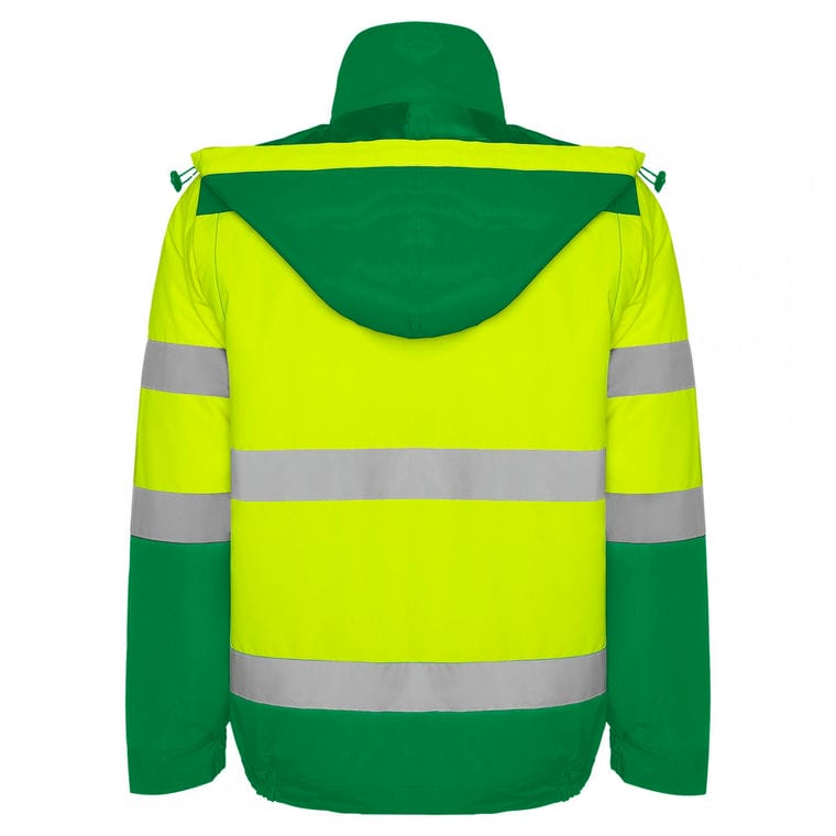 Geacă cu bandă reflectorizantă EPSYLON VERDE GRĂDINĂ VERDE GRĂDINĂ L