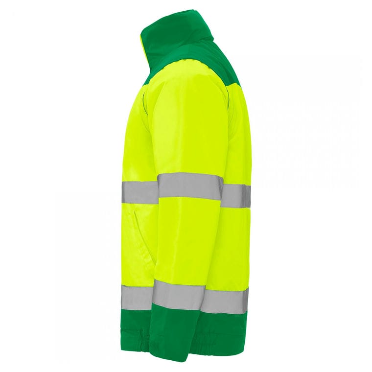 Geacă cu bandă reflectorizantă EPSYLON VERDE GRĂDINĂ VERDE GRĂDINĂ L