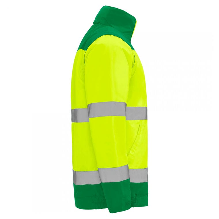 Geacă cu bandă reflectorizantă EPSYLON VERDE GRĂDINĂ VERDE GRĂDINĂ L