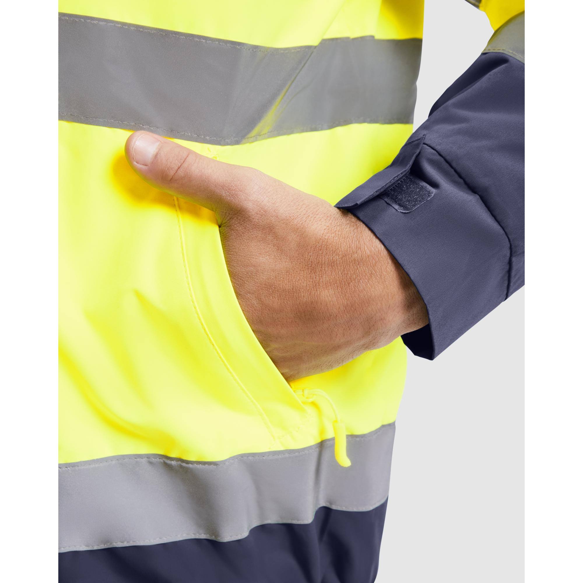 Geacă cu bandă reflectorizantă EPSYLON ROJO LABORAL GALBEN FLUORESCENT L