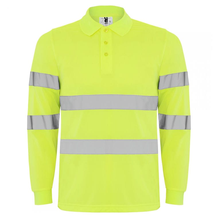 Tricou polo mânecă lungă cu bandă reflectorizantă PolarIS L/S 