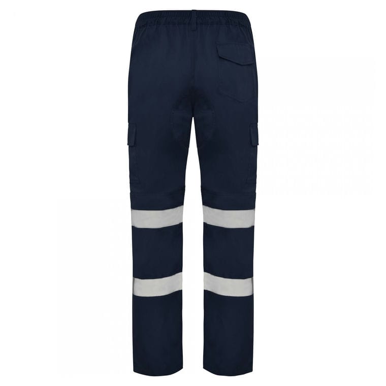 Pantaloni lungi cu bandă reflectorizantă DAILY HV BLEUMARIN Mărime 46