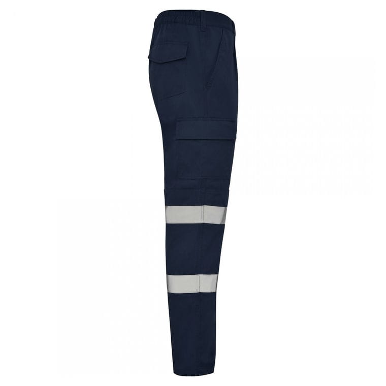 Pantaloni lungi cu bandă reflectorizantă DAILY HV BLEUMARIN Mărime 46