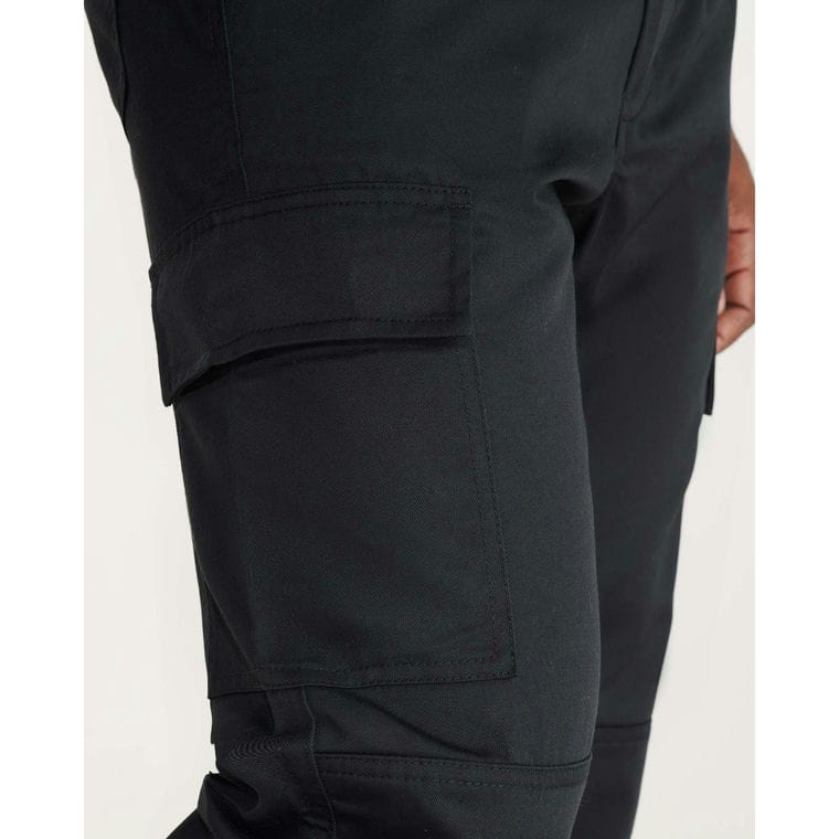 Pantaloni lungi cu bandă reflectorizantă DAILY HV PLUMB Mărime 52