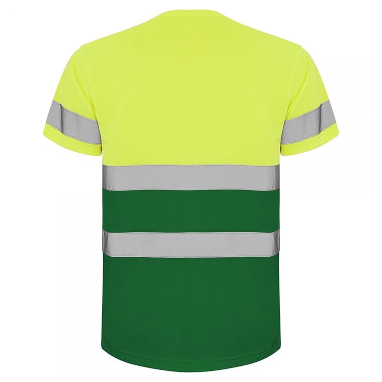 Tricou cu bandă reflectorizană DELTA VERDE GRĂDINĂ VERDE GRĂDINĂ S