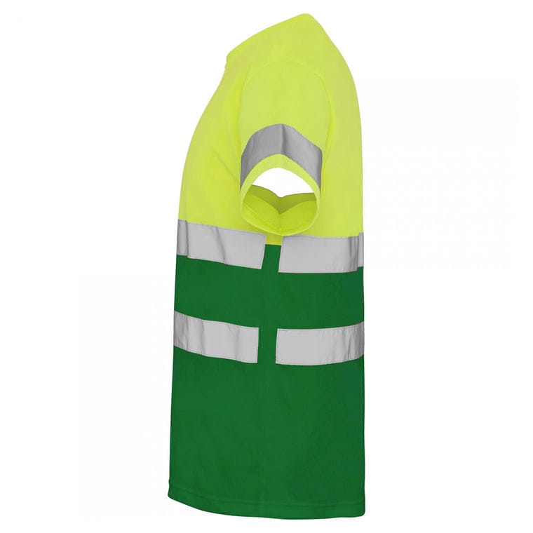 Tricou cu bandă reflectorizană DELTA VERDE GRĂDINĂ VERDE GRĂDINĂ S