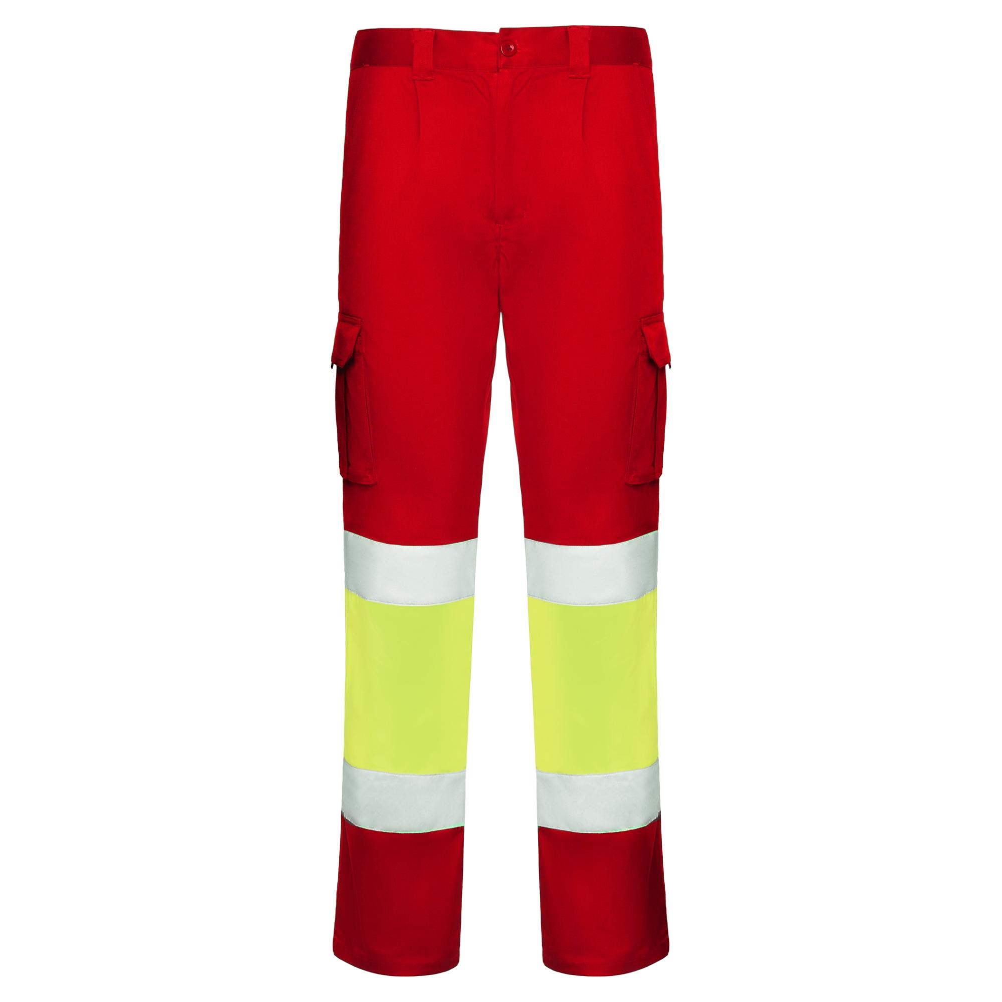 Pantaloni pentru bărbați DAILY STRETCH HV ROJO LABORAL GALBEN FLUORESCENT 46