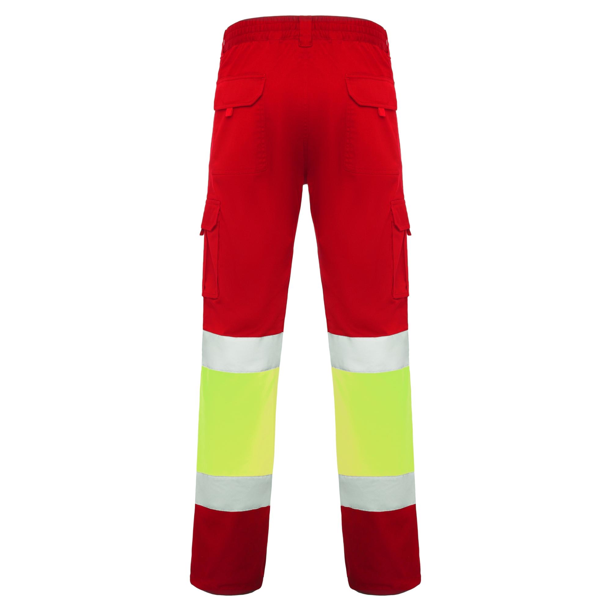 Pantaloni pentru bărbați DAILY STRETCH HV ROJO LABORAL GALBEN FLUORESCENT 46