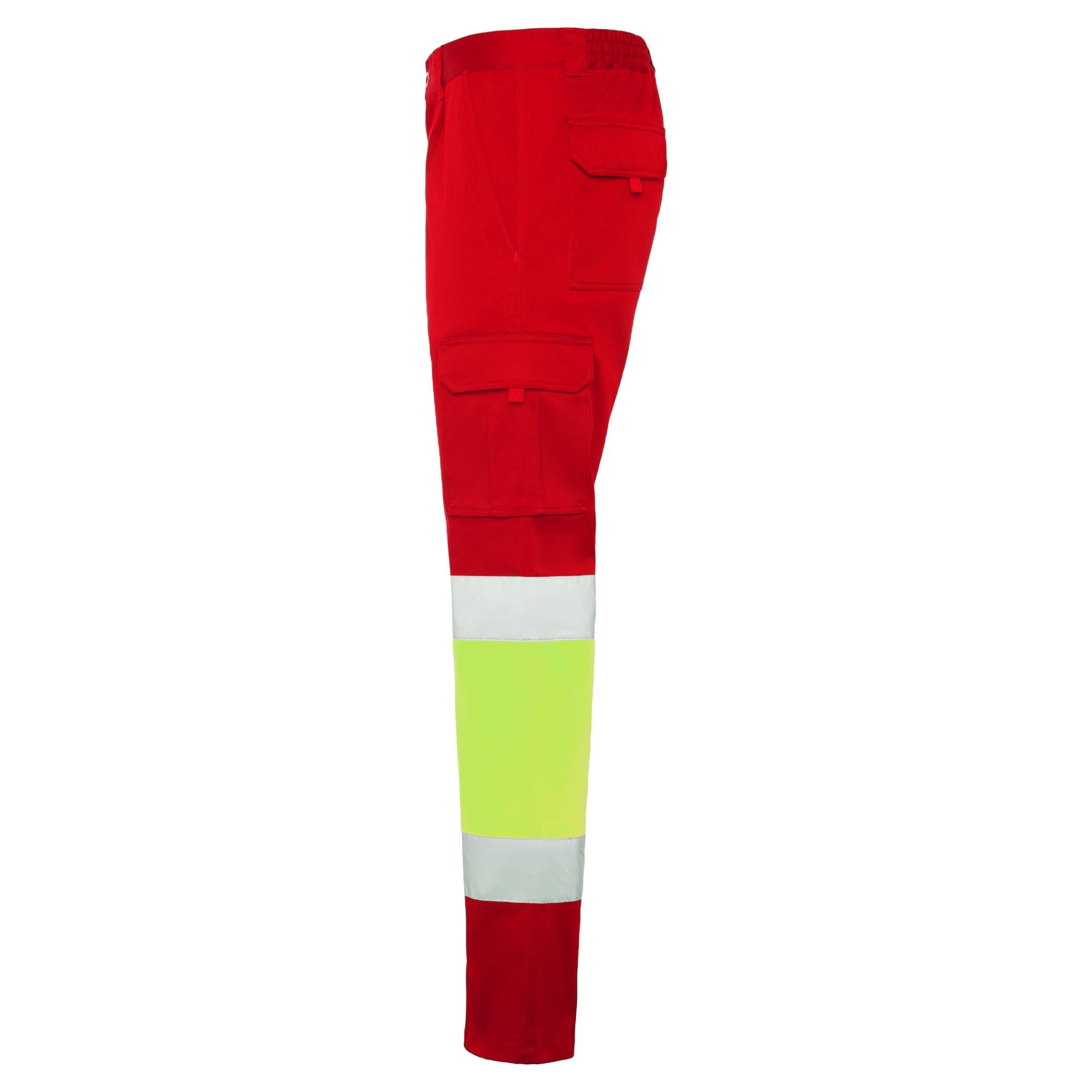 Pantaloni pentru bărbați DAILY STRETCH HV ROJO LABORAL GALBEN FLUORESCENT 52