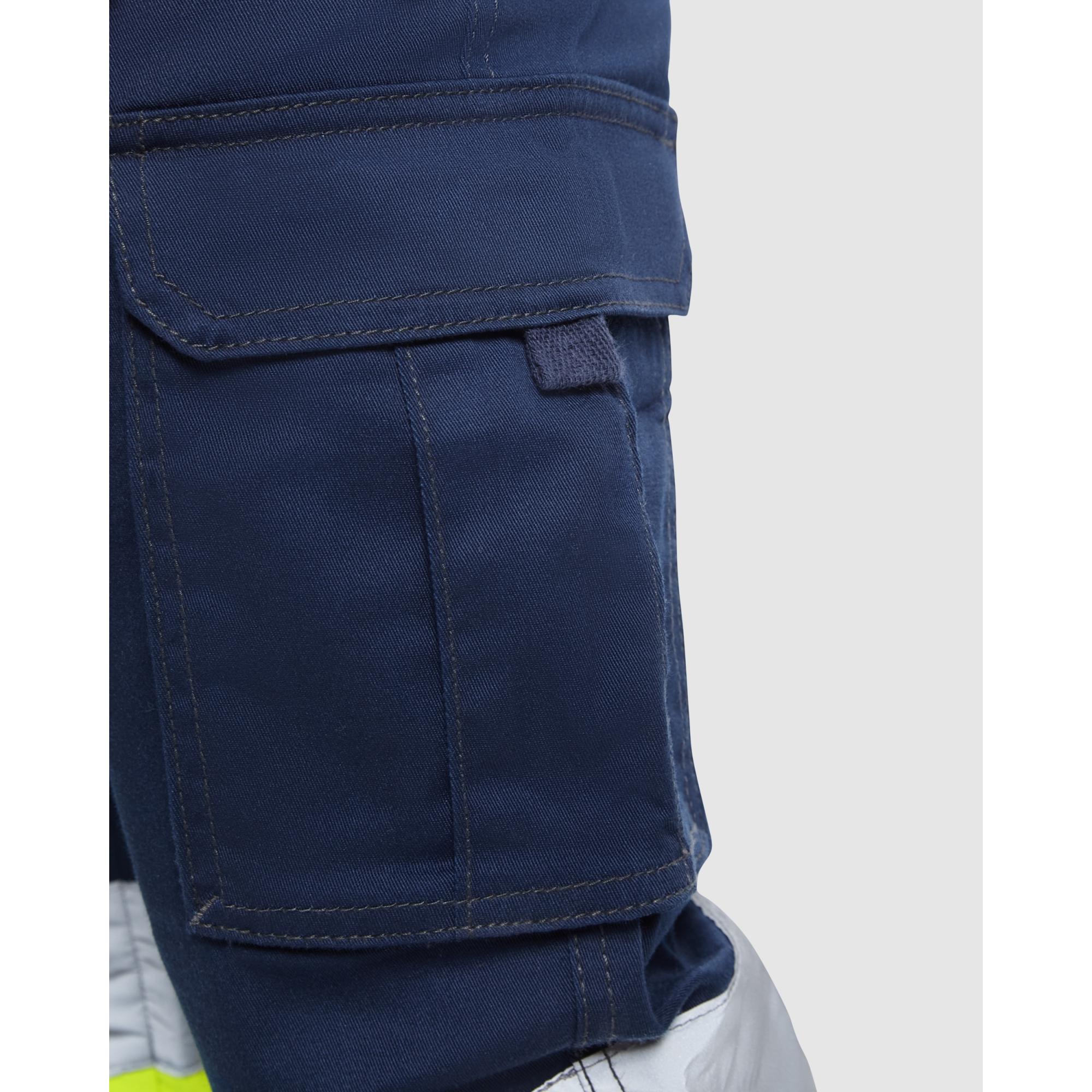 Pantaloni pentru bărbați DAILY STRETCH HV ROJO LABORAL GALBEN FLUORESCENT 52