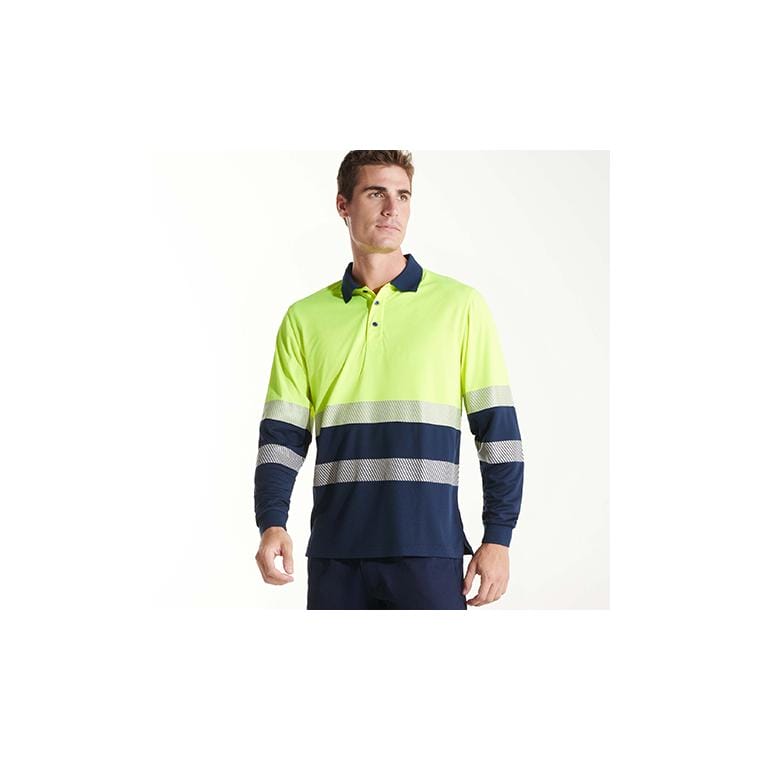 Tricou polo Unisex VEGA LS BLEUMARIN BLEUMARIN M