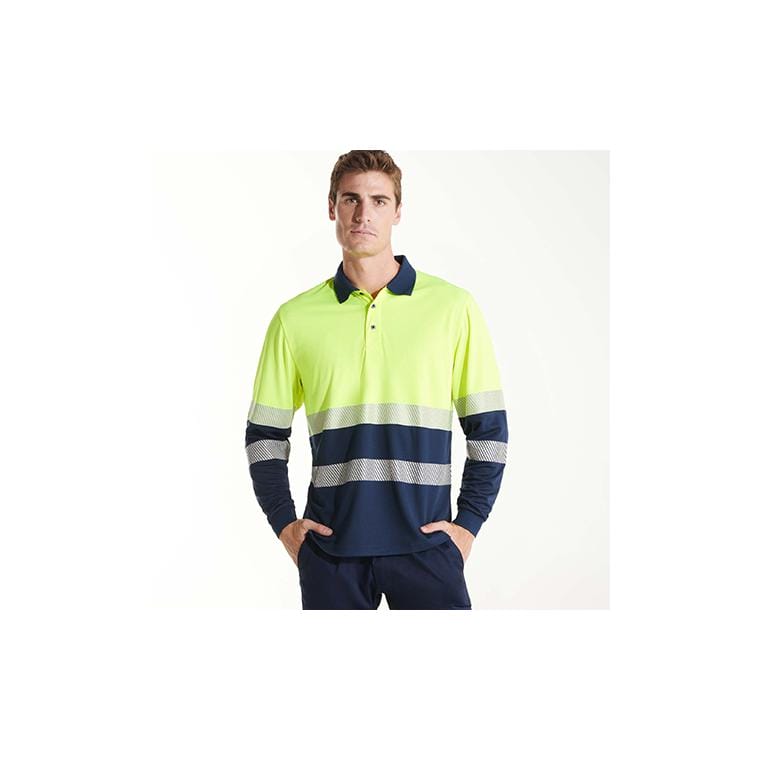 Tricou polo Unisex VEGA LS BLEUMARIN BLEUMARIN M