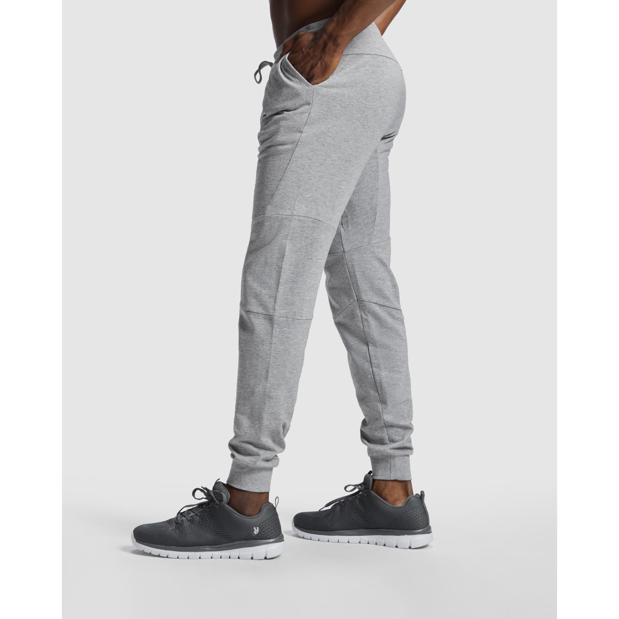 Pantaloni pentru bărbați CERLER NEGRU MELANJ XXL