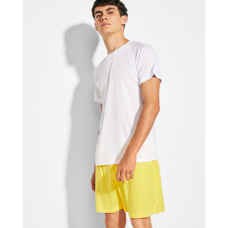 Pantaloni scurți pentru bărbați CALCIO VERDE TEI