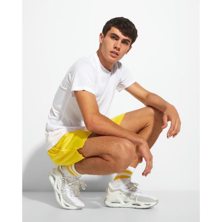 Pantaloni scurți pentru bărbați CALCIO GALBEN M