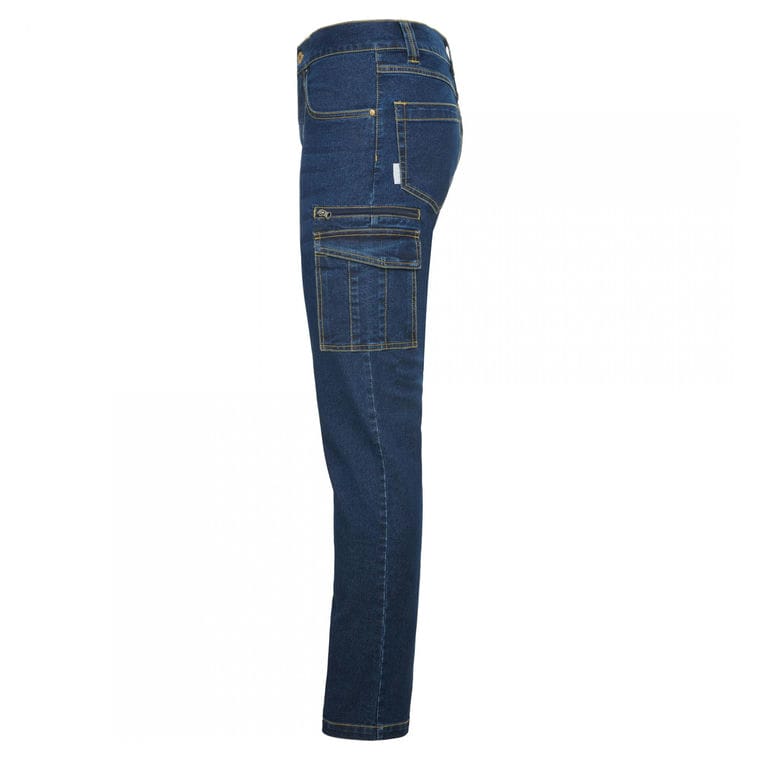 Pantaloni Unisex RAPTOR BLUE JEANS Mărime 52