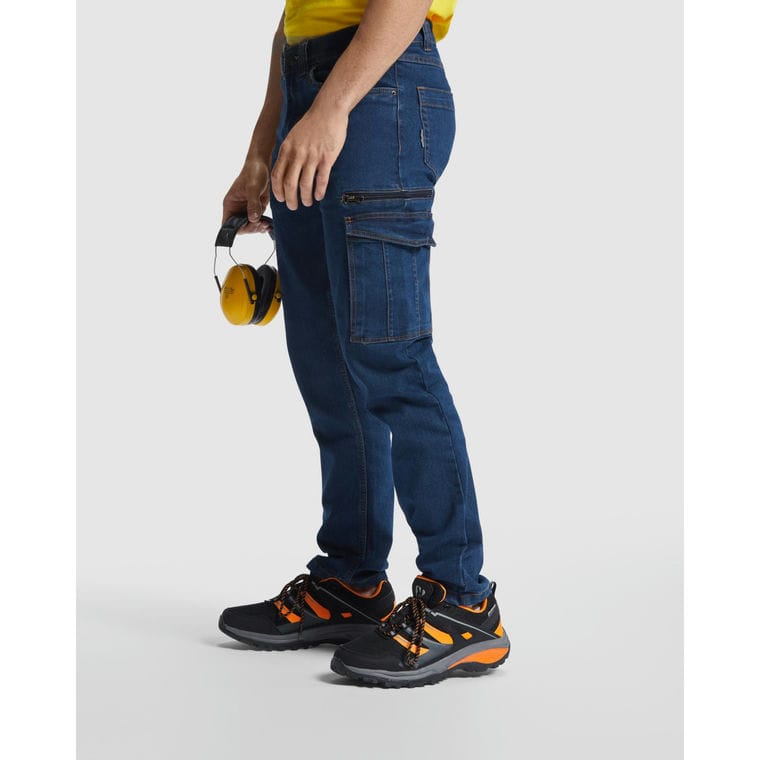 Pantaloni Unisex RAPTOR BLUE JEANS Mărime 52