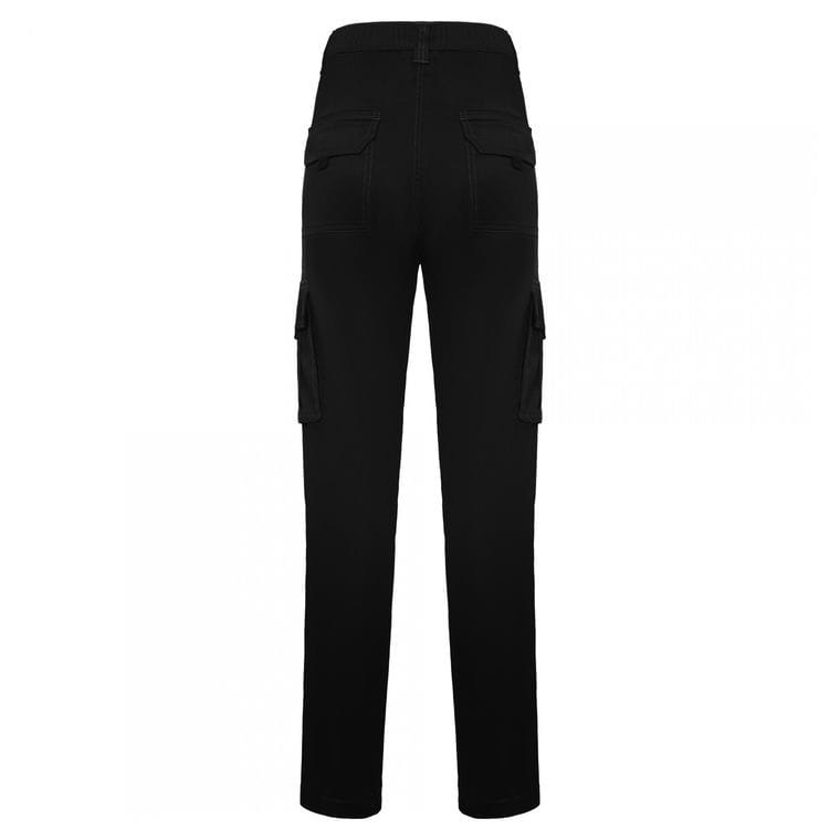 Pantaloni Unisex DAILY WOMAN STRETCH NEGRU Mărime 44