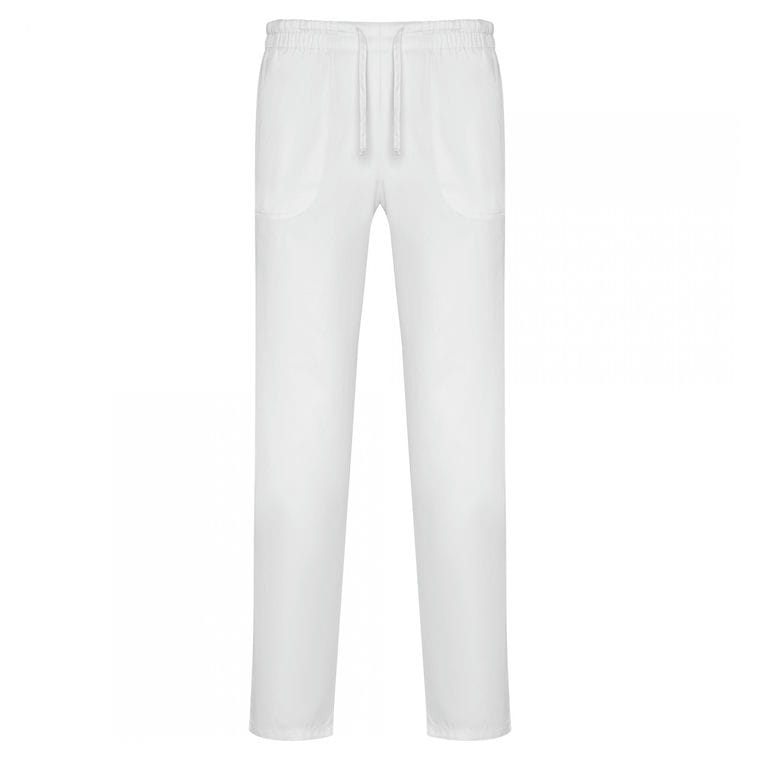 Pantaloni Unisex CARE ALB