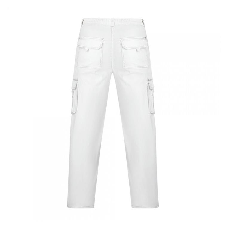 Pantaloni pentru bărbați DAILY STRETCH ALB Mărime 46