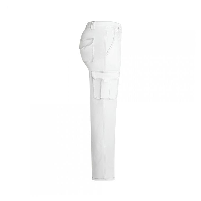 Pantaloni pentru bărbați DAILY STRETCH ALB Mărime 46