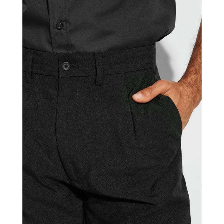 Pantaloni pentru bărbați WAITER NEGRU Mărime 38