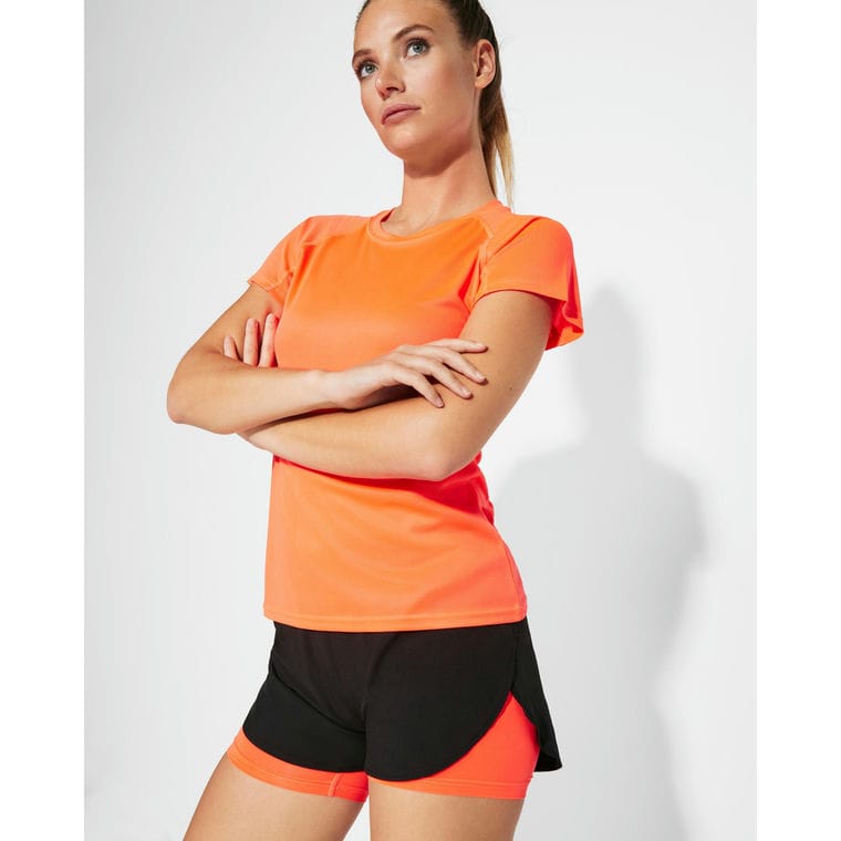 Pantaloni scurți pentru femei LANUS NEGRU NEGRU L