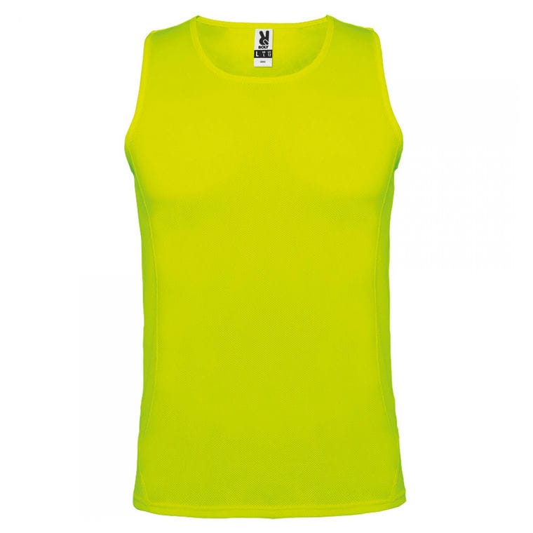 Tricou pentru bărbați ANDRE GALBEN FLUORESCENT XXL