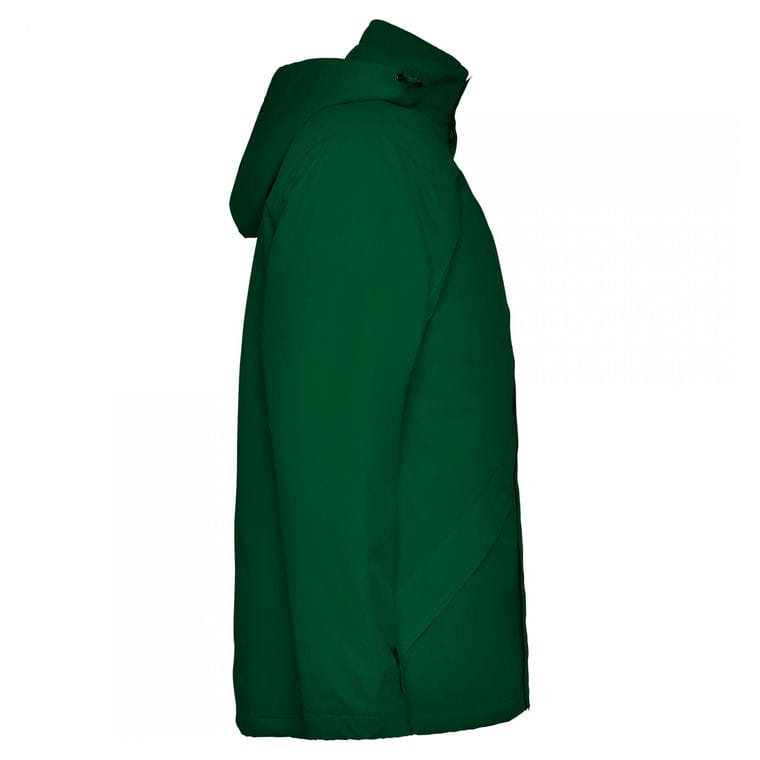 Geacă parka pentru bărbați EUROPA  VERDE STICLĂ 3XL