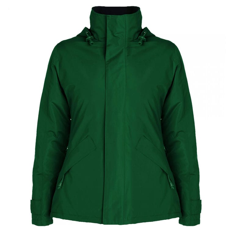Geacă parka pentru femei EUROPA WOMAN VERDE STICLĂ XXL